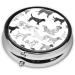 Cute Dachshund Dog Pill Box - 3 Compartment Portable Travel Medicine Organizer for Vitamins & Tablets - Buy Online on GoSupps.com
