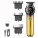Hair Clippers Hair Trimmer Adjustable Hair Clipper Rechargeable Trimmer Professional Electric Hair Clipper Cordless Trimmer for Men(Gold)