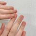 Glossy Nude Pink Short Round Press on Nails with Rhinestone Designs - Women & Girls - Buy Online on GoSupps.com