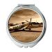 YENDOSTEEN vintage aircraft Mirror Travel Mirror fighterz switch pocket mirror portable mirror