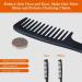 URAQT Hairdressing Combs Set 3 Pack Wide Tooth Combs Heat Resistant Anti-static Carbon Hair Brush Hair Comb for Long Wet or Curly Hair Detangling Wide Tooth Comb Set - Buy Online on GoSupps.com