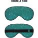 Water Splash Sleep Mask - Adjustable Double-Sided Eye Mask | Soft Covers for Restful Sleep & Eye Edema Reduction - Buy Online on GoSupps.com