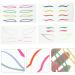 Hemoton 4Sets Paper stickers Colorful Eyeliner Sticker Creative Eyeliner Sticker 1 count (Pack of 1) Colorful - Buy Online on GoSupps.com