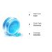 Pure Ziva Deep Turquoise Jade Blue Teal Glitter Eyeshadow - Talc & Paraben Free - Buy Online on GoSupps.com