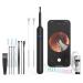 Ear Wax Removal Tool  Ear Cleaner Otoscope with Light  Ear Cleaning Kit with 12 Pcs Ear Set  Ear Wax Cleaner with 12 Ear Pick  Ear Camera for iPhone  iPad  Android Phones
