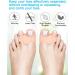 Golbylicc Bunion Corrector Toe Separators - 8 Pairs for Men and Women | Gel Toe Spacers with 2 Loops for Overlapping Toes (Beige) - Buy Online on GoSupps.com