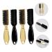 Frcolor 4-Piece Mustache & Neck Hair Cleaning Brush Set - Travel Razor & Hairdresser Fading Brushes - Premium Fiber Wool Grooming Tools - Buy Online on GoSupps.com
