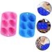 Alipis 2pcs Six Egg Mold Easter Egg Shapes Baking Mold Easter Egg Molds Silicone Egg Candle Mold Silicone Molds Gummy Mold Baking Pan Easter Silicone Mould Silica Gel Cake Chocolate Mold - Buy Online on GoSupps.com