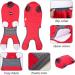 Duuclume Professional Pet Recovery Suit for Dogs | Cone Alternative Post-Surgery Bodysuit for Spayed & Neutered Bitches - Size S (Red) - Buy Online on GoSupps.com
