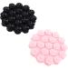 Round Silicone Suction Cups Multifunctional Cell Phone Holder Nail Art Tool Suction Cups Lightweight Portable Pink Black for Home Car Office - Buy Online on GoSupps.com