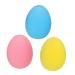 Frcolor 3 piece of handle ball egg -shaped ball massage ball hand massage roller roller roller ball yogaball fitnessball muscle roller hand massage device fitness roller