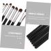 FOMIYES 21 pcs eye makeup Portable Eyeshadow Makeup Brush eyeshadow eye kit - Buy Online on GoSupps.com