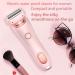 Skineo Shaver Pro Beauty Bloom Skineo Shaver Pro Dusk Razor For Women Bikini Legs Underarm Public Hairs Rechargeable Trimmer With Detachable Head Cordless Wet Dry Use (2pcs) - Buy Online on GoSupps.com