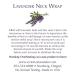 Victoria's Lavender Luxury Aromatherapy Neck Wrap and Eye Mask Set - Organic Lavender and Flax Seed for Hot/Cold Therapy - Lavender Gift Set - Buy Online on GoSupps.com