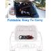 Foldable Utility Wagon Collapsible Sports Outdoor Cart with Removable Canopy Tilting Handle for Camping Beach Sporting Events Concerts Shopping - Buy Online on GoSupps.com