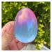 Crystal Rough Natural Crystal Rough Natural Pink Blue Selenite Crystal Gypsum Egg Raw Aura Stone Specimen DIY Collectible Gift