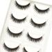Vivis 3D Faux MinkFalse Eyelashes 5 Pairs Extra Short Natural Lashes Volume Hand-made Thick Dramatic Fake Eye Lash Black Soft Clear Band for Various Makeups - 3D-15 - Buy Online on GoSupps.com