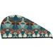 Quick-Dry Coral Velvet Hair Cap - Dragonfly & Lotus | Ideal Hair Towel for Travel & Home | Unisex - Buy Online on GoSupps.com