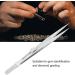 Adjustable Anti-Slip Stainless Steel Jewelry Tweezers | Precision Jewelry Making Tool - Buy Online on GoSupps.com