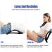 Blue Lumbar Support Back Massager Stretcher for Spine Pain Relief - Buy Online on GoSupps.com