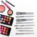Buy Miss Wood 11-Piece Makeup Brush Set - Premium Eye & Face Cosmetic Tools for Flawless Beauty - International Shipping Available - Buy Online on GoSupps.com