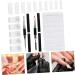 DOITOOL 7 Sets Nail Extension Set Finger Extension Manicure Tool Plastic Doll Heads Nail Form Clips Nails Accessories Nail Kit Nail Art Accessory Nail Set Double Head Aluminum Alloy - Buy Online on GoSupps.com