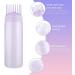 SIBBA 170ml Hair Oil Applicator Bottle | Professional Hair Dye & Scalp Treatment Brush with Gradual Scale | Violet Color - 1 Piece - Buy Online on GoSupps.com