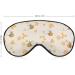 Light-Blocking Sleep Mask - Flower Beehive Cartoon Bee Eye Mask for Women | Comfortable Adjustable Blindfold - Buy Online on GoSupps.com