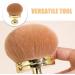 Baluue Powder Brush Multifunctional Blush Brush Makeup Brush Women Cosmetic Makeup Brush Tool Golden - Buy Online on GoSupps.com