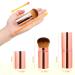 UNIMEIX Retractable Kabuki Makeup Brush for Liquid and Powder Cosmetics - Gold, 1 Pack - Buy Online on GoSupps.com