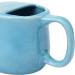 Spill-Proof Ceramic Neti Pot + 5 Neti Salt Sachets | Sky Blue | 250 ML - Buy Online on GoSupps.com