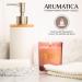ARUMATICA Premium Aromatherapy Candles | Scented Candle Gift Set for Women | Stress Relief & Relaxation | 4 Pack - Ideal Self Care Gifts for Bath | International Shipping Available - Buy Online on GoSupps.com