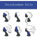 4 Pack Wide Women's Headbands - Fashionable Non-Slip Elastic Hair Ties for Yoga Running & Gym - 4 Stylish Colors - Buy Online on GoSupps.com