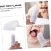 Frcolor 18-Piece Toddler Gauze Fingerlings Set - Infant Oral Hygiene Toothbrush Milk Mouth Cleaner & Bite Ring - Buy Online on GoSupps.com