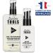 Premium Beard Shaving Set for Men | 50 Blades Guide Comb 80ml Shaving Gel & More | Professional Barber Tools - Black - Buy Online on GoSupps.com