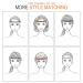 Teenitor 6pcs Rhinestone Beaded Headbands - Elastic Hair Accessories for Women & Girls | Multicolor - Buy Online on GoSupps.com