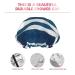 Greek Flag Printed Waterproof Shower Cap for Women - Fits All Head Sizes and Hair Textures - Buy Online on GoSupps.com