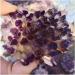Crystal Natural Amethyst Cluster raw Stones geode Reiki Quartz Crystal Minerals Gemstone Remove Negative Crystal Household - Buy Online on GoSupps.com