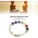 7 Chakra Bracelet for Stress Relief | Hand Cut Crystal Meditation Bracelet for Men & Women | Lightweight & Peaceful - Buy Online on GoSupps.com