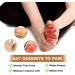30 Pcs Silicone Anti-Friction Toe Protectors for Men and Women - Breathable Gel Toe Sleeves with Hole for Corns, Blisters, and Rubbing - Buy Online on GoSupps.com