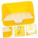 Happyyami Box Rabbit Toilet Rabbit Potty Pet Supply Pet Pee Toilet Pet Potty Bunny Toilet Small Pet Toilet Bunny Potty Little Pig Pee Toilet Pet Training Corner Pet Drawer Potty 28.5X23.5X15.5CM Yellow - Buy Online on GoSupps.com