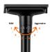 QSHAVE Adjustable Double Edge Safety Razor Deluxe Set with Stand - 8 Piece Set - Buy Online on GoSupps.com