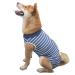WPCASE DOG Professional Recovery Suit Dog Contribution Surgery Wear Surgical Recreation Shirt For Belly Wounds Bandages Kegel E-collar Alternative Blue S Blue S