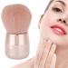 Round Head Blush Brush - Soft Fiber Powder Brush for Seamless Makeup Application | International Shipping Available - Buy Online on GoSupps.com