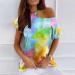 Dressy Floral Printed T-Shirt for Women - Green, XX-Large | Perfect for Evening Parties - Buy Online on GoSupps.com