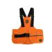 Mystique Dummy Vest Trainer Plastic Fastener L orange