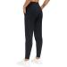 THE GYM PEOPLE Women's Lightweight Joggers | Athletic Leggings for Workout, Yoga, Running | Tapered Lounge Pants - Black - Buy Online on GoSupps.com