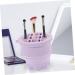 BUGUUYO Tool Make Brush Cleaning Bowl Brush Cleaning Cup Washer Eyeshadow Brush Cleaner Bowl Silicone Brush Scrubber Cosmetic Makeup Brush Silica Gel Purple 9.2X9.2X8.6CM Purple - Buy Online on GoSupps.com
