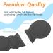 Buy Heel Pads for Oversized Shoes - 4 Pairs Anti-Slip Grips for Men & Women | Cushioned Inserts to Prevent Blisters & Heel Slipping - Black - Buy Online on GoSupps.com