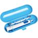 seplouis Electric Toothbrush Travel Case for Oral B & Philips Sonicare Blue